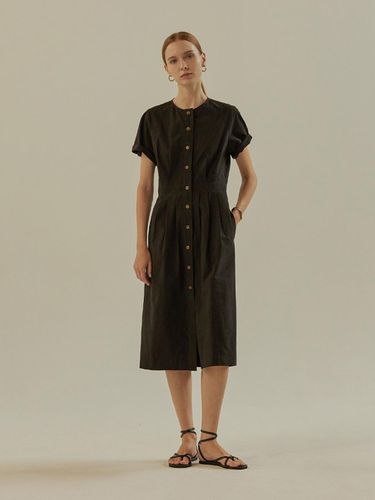 Venice Button Dress (2 Color) - MangoManyPlease - Modalova