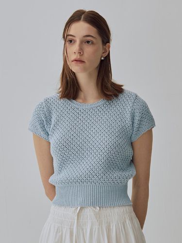 Raffia Knit Top (3 Color) - MangoManyPlease - Modalova