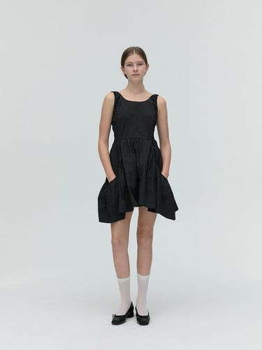 New String Balloon Puff Dress - SOFT SEOUL - Modalova