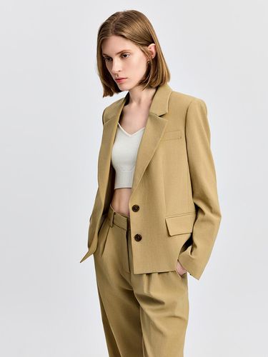 Tailored Collar Jacket - E.B.M (Edition by Michaa) - Modalova