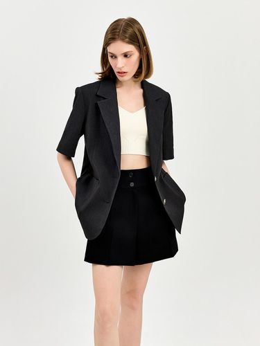 Tailored Short Sleeve Jacket - E.B.M (Edition by Michaa) - Modalova