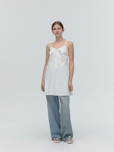 Modern Stitch Dress - White - SOFT SEOUL - Modalova