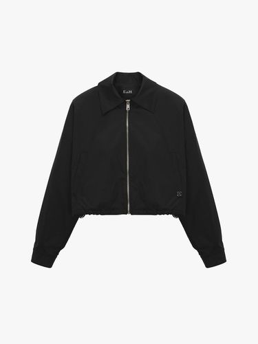 Stand Collar Zip Up Outer - E.B.M (Edition by Michaa) - Modalova