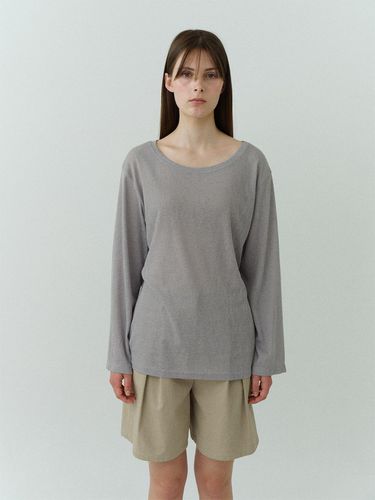 Sheer Long Sleeve Top (3 Color) - ORE - Modalova