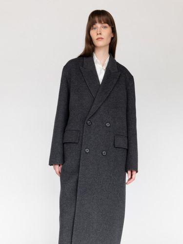 Wool Double Coat Gray - ROH SEOUL - Modalova