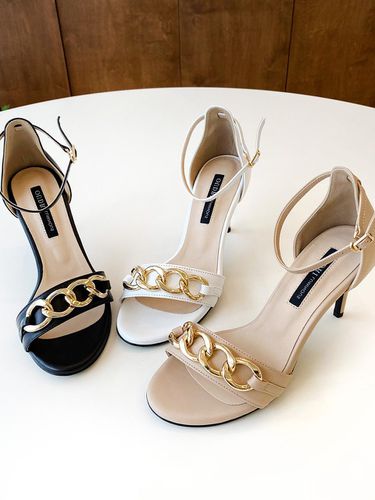 Adele Chain Strap Sandals (3 Colors) - ODR - Modalova