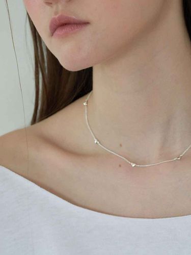 Connected Heart Chain Necklace - OVT-U - Modalova