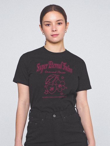 Super Eternal Twins Slim T-shirt_Black - GRAVER - Modalova