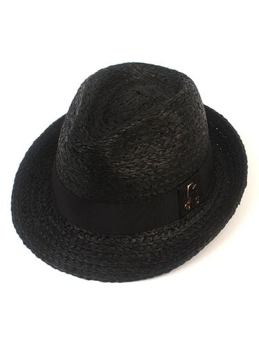 BU Raffia Line Fedora_Black - Universal chemistry - Modalova