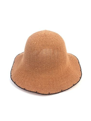 Summer Back Open Long Bucket Hat_Beige - Universal chemistry - Modalova