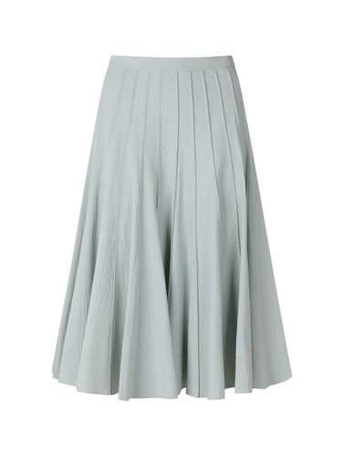 Pintuck Flared Skirt - Mint - CC collect - Modalova