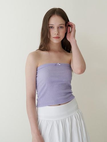 Baby Ribbon Tube Top_Light Purple - KINDABABY - Modalova