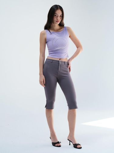 Juni Capri Pants Grey - EXPIRED GIRL - Modalova