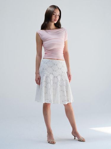 Maya Lace Skirt White - EXPIRED GIRL - Modalova