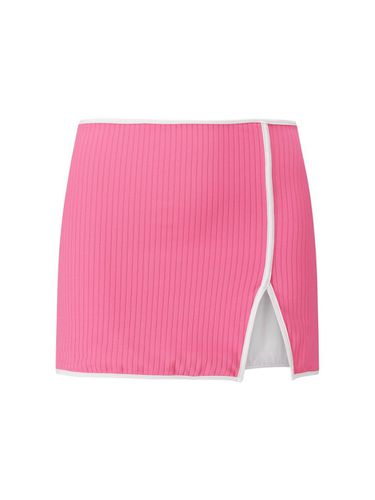 Ribbed Cover-up MIni Skirt - Pink - CC collect - Modalova