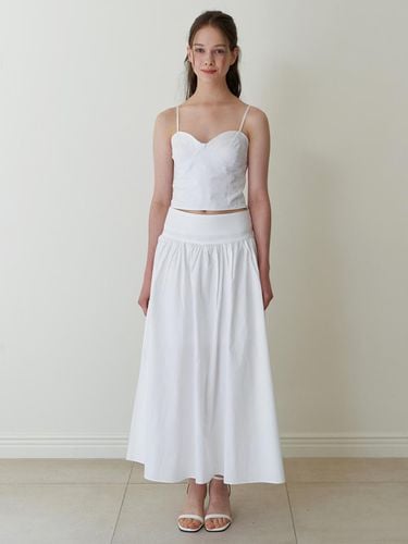 Flare Long Skirt_White - KINDABABY - Modalova