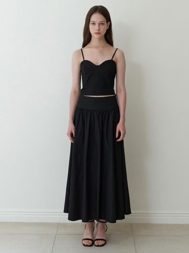 Flare Long Skirt_Black - KINDABABY - Modalova