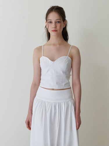 Classic Bustier Blouse Top_White - KINDABABY - Modalova