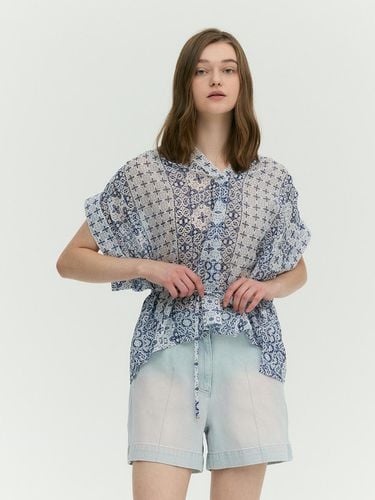 Print Pattern Blouse - E.B.M (Edition by Michaa) - Modalova