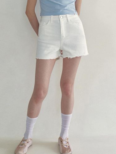 Light Cutting Cotton Short Pants - LOEIL - Modalova