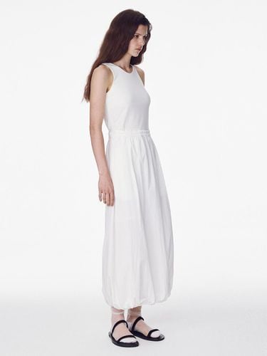 Banding Balloon Dress_White - MAISONMARAIS - Modalova