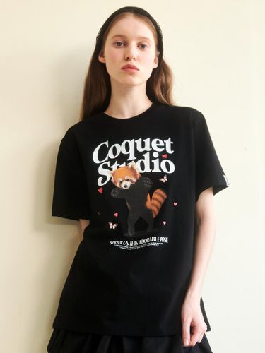 Out Boxer Lesser Panda T-shirt_Black - COQUET - Modalova