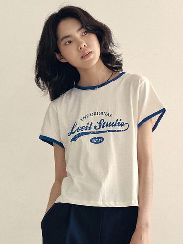 Logo Printing Color T-shirt - LOEIL - Modalova