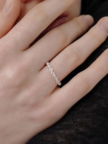 Silver925] WE007 Twist Rope Ring - TOU - Modalova