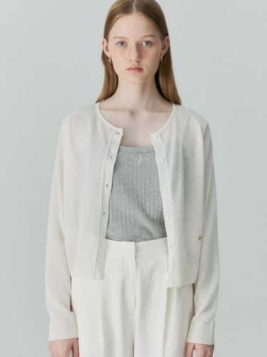 Basic Cropped Cardigan - DEPOUND - Modalova