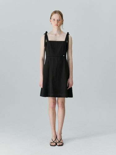 Ribbon Dress - Black - DEPOUND - Modalova