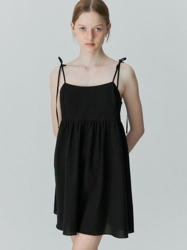 Strap Bustier Dress - Black - DEPOUND - Modalova