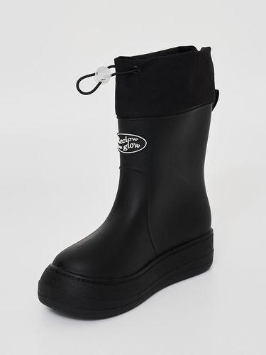 RE-Rain Shirring Boots - Black - RECLOW - Modalova