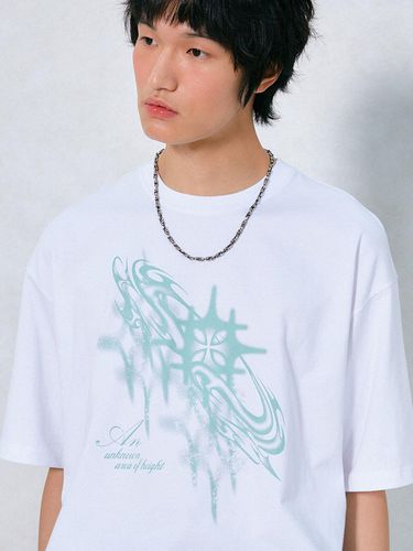 Area T-shirt_White - GAKKAI UNIONS - Modalova