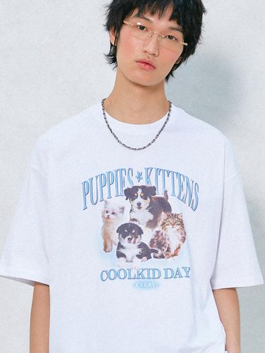 Cool Kids T-shirt_White - GAKKAI UNIONS - Modalova