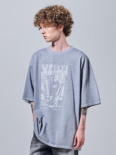 Tooniverse Pigment Oversized T-shirt_Gray - OTHERFITS - Modalova