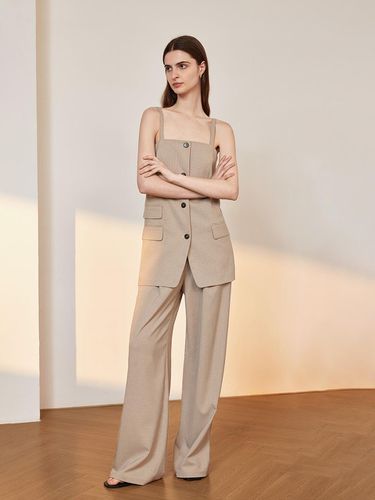 Casual Suit Straight Pants - yyiam - Modalova