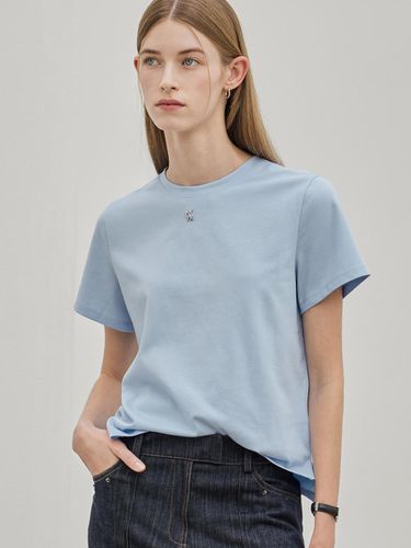 Silky Cotton Spandex T-shirt - hyyk - Modalova