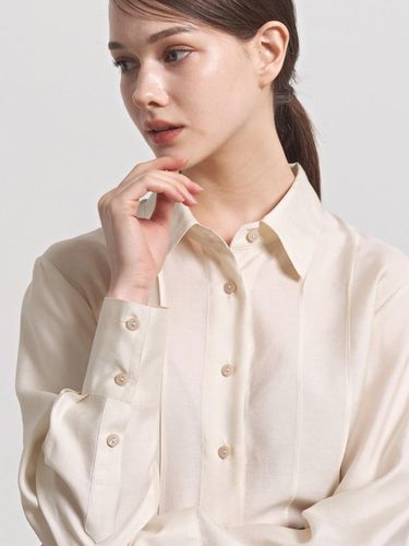 Modal Sheer Timeless Blouse - hyyk - Modalova