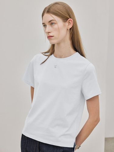 Silky Cotton Spandex T-shirt - hyyk - Modalova