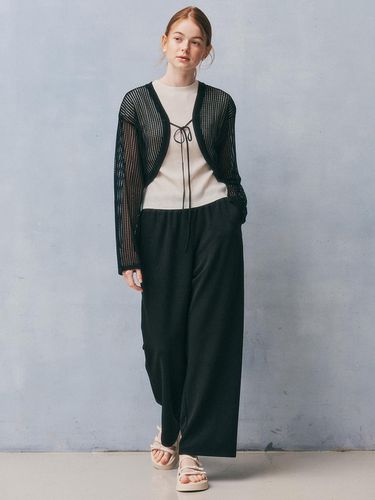 Draped Casual Straight Pants () - We’Dee - Modalova