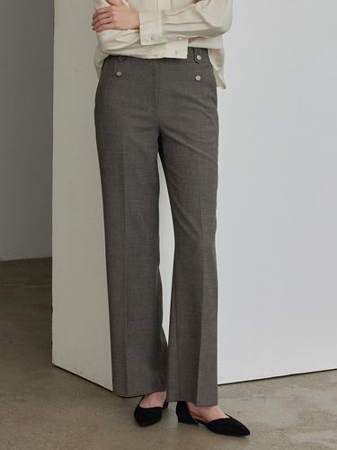 Slim Wide Soft Trouser - hyyk - Modalova