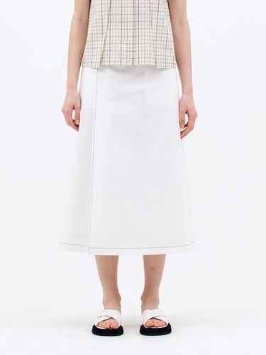 Stitch Skirt_White - Jun by Jun k. - Modalova