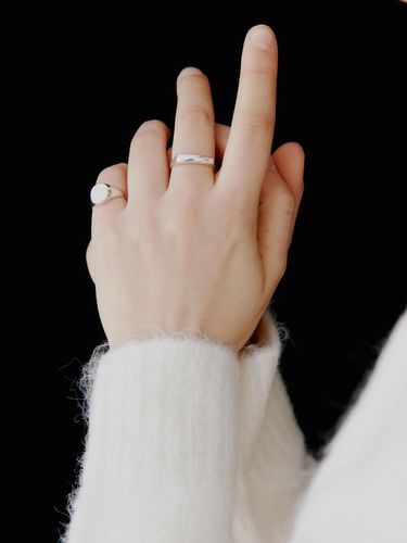 SET] Basic Shape Rings - LOVE ME MONSTER - Modalova