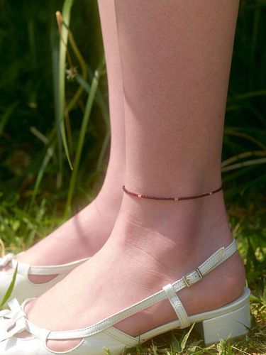 Deep Flower Anklet - LOVE ME MONSTER - Modalova