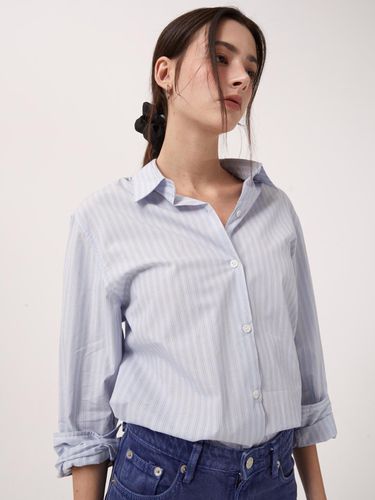 Essential Poplin Shirt - Sky Blue - DISCHORDSOUND - Modalova