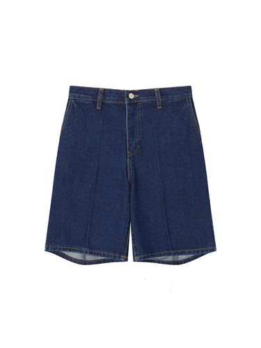 Bermuda Denim Shorts - Blue - REETE - Modalova