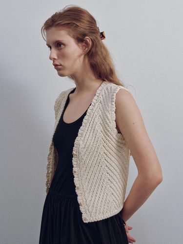 Rie Knit Vest - NOTHING WRITTEN - Modalova