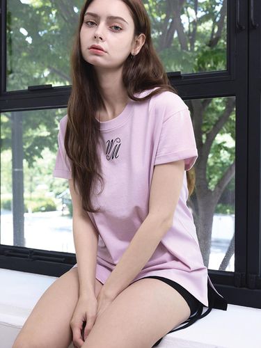 Signature Logo Relaxed Fit T-shirt - Madey - Modalova