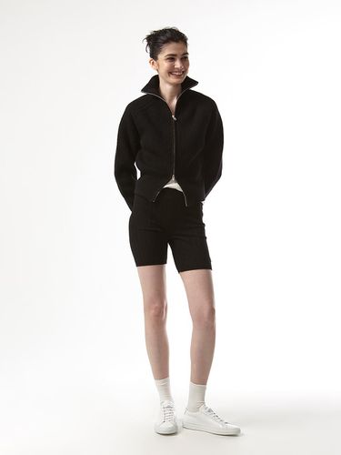 Full Zip Knitted Cardigan (Black) - EAN JO - Modalova