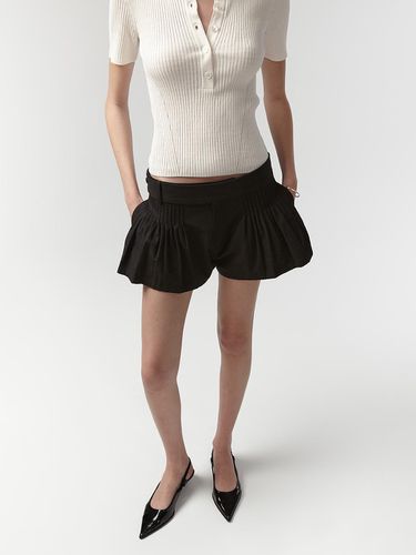 Pleated Gurkha Low Waist Shorts () - EAN JO - Modalova